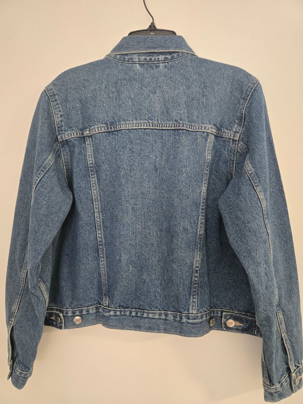 GAP Denim Jacket Women's Size Large-Button Front-Timeless Fashion-90's-Classic - Picture 5 of 5